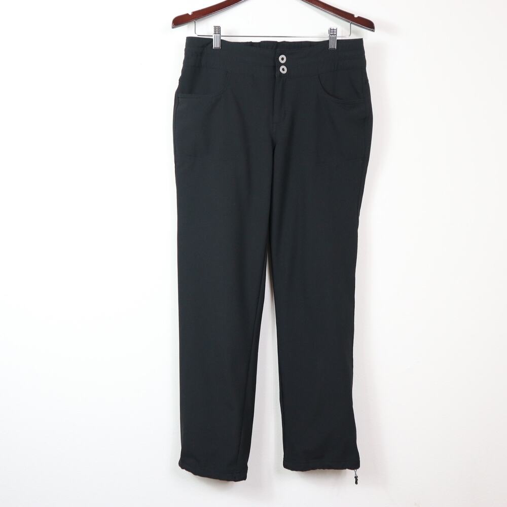 The North Face Size 6 Hiking Pants Elastic Pull-Cord Cuff Black
